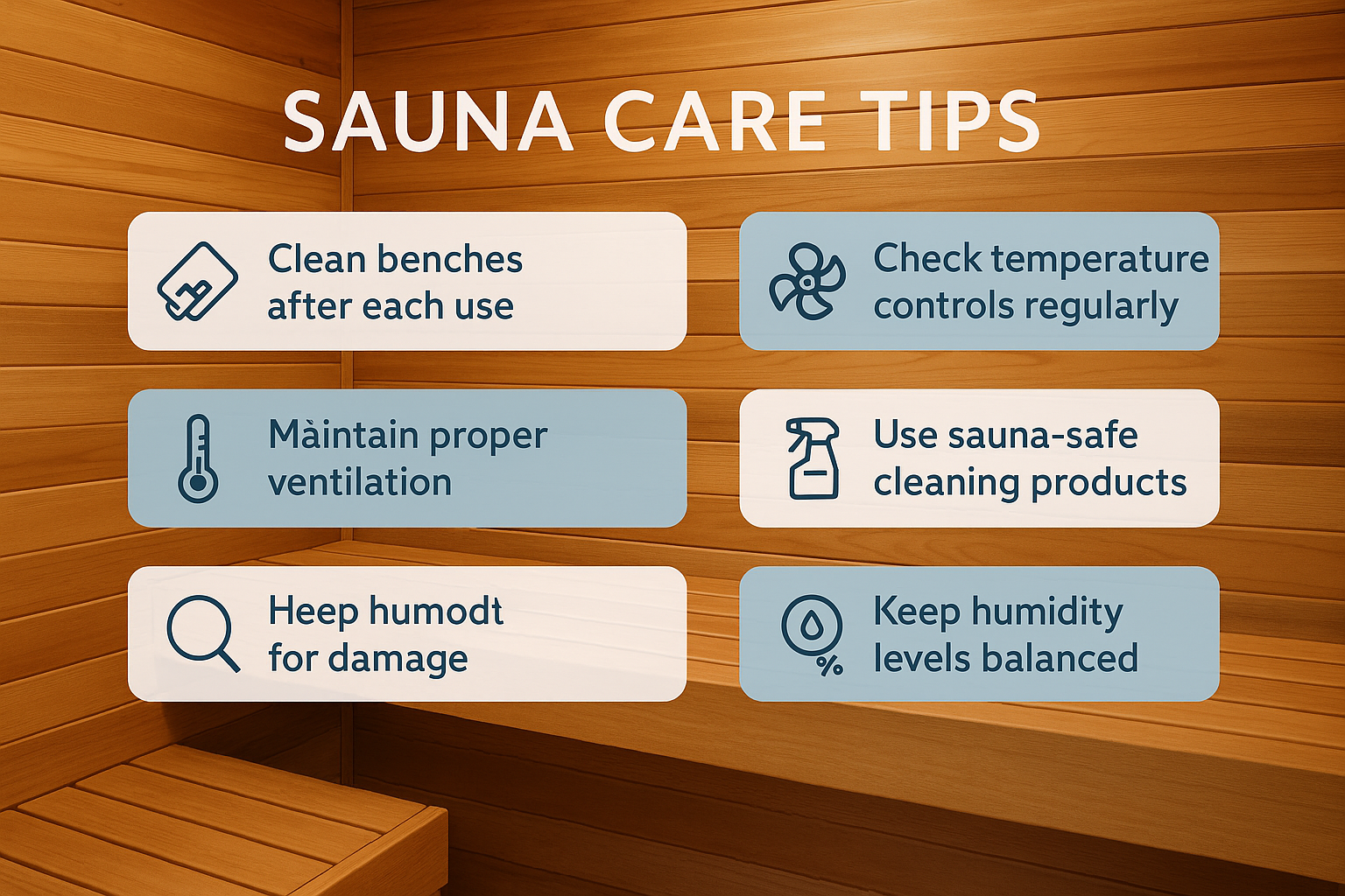How to Care for Your Sauna: Essential Tips for First-Time Owners