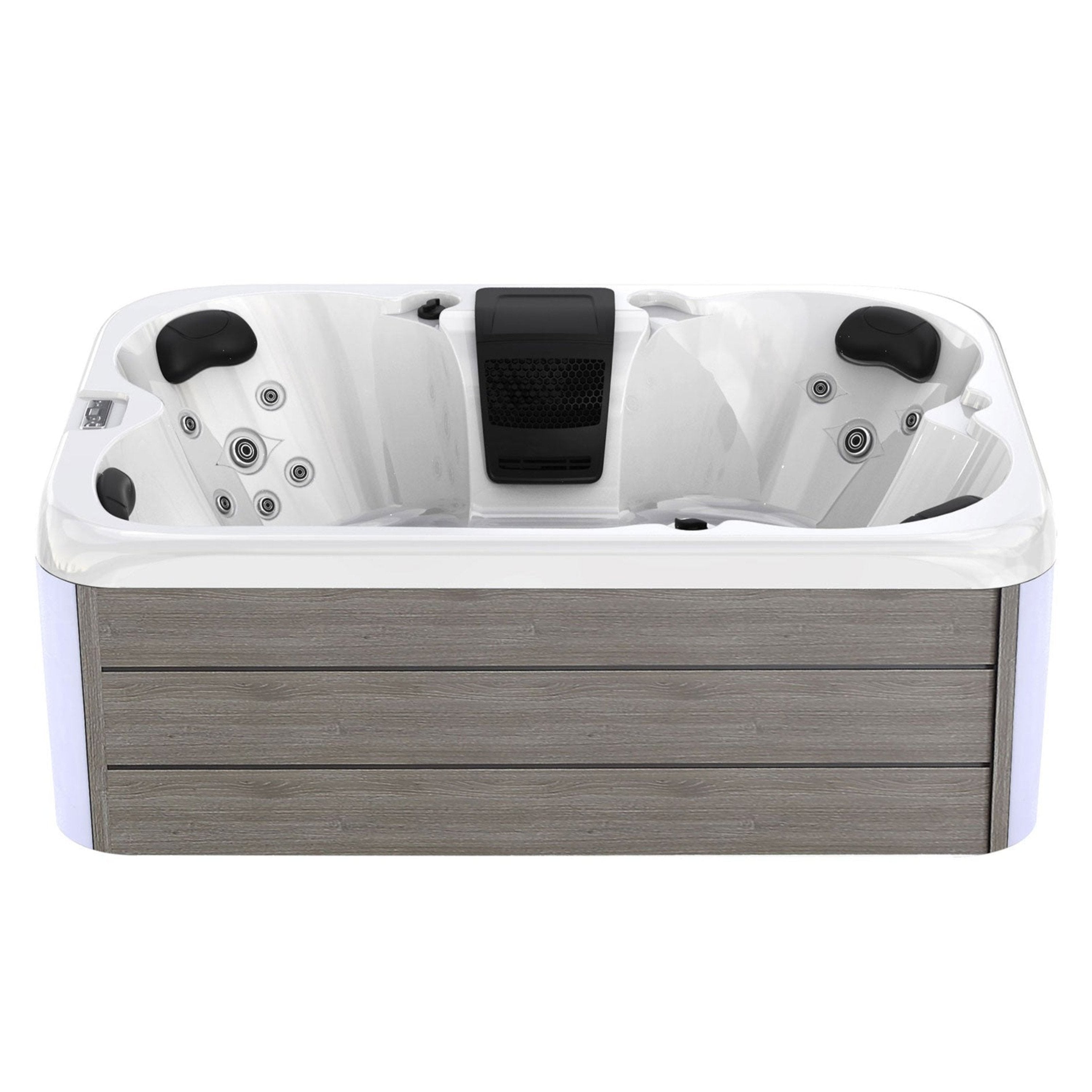 Luxury Freestanding 4-Person Rectangle Outdoor Hot Tub EMPAVA-SPA3527