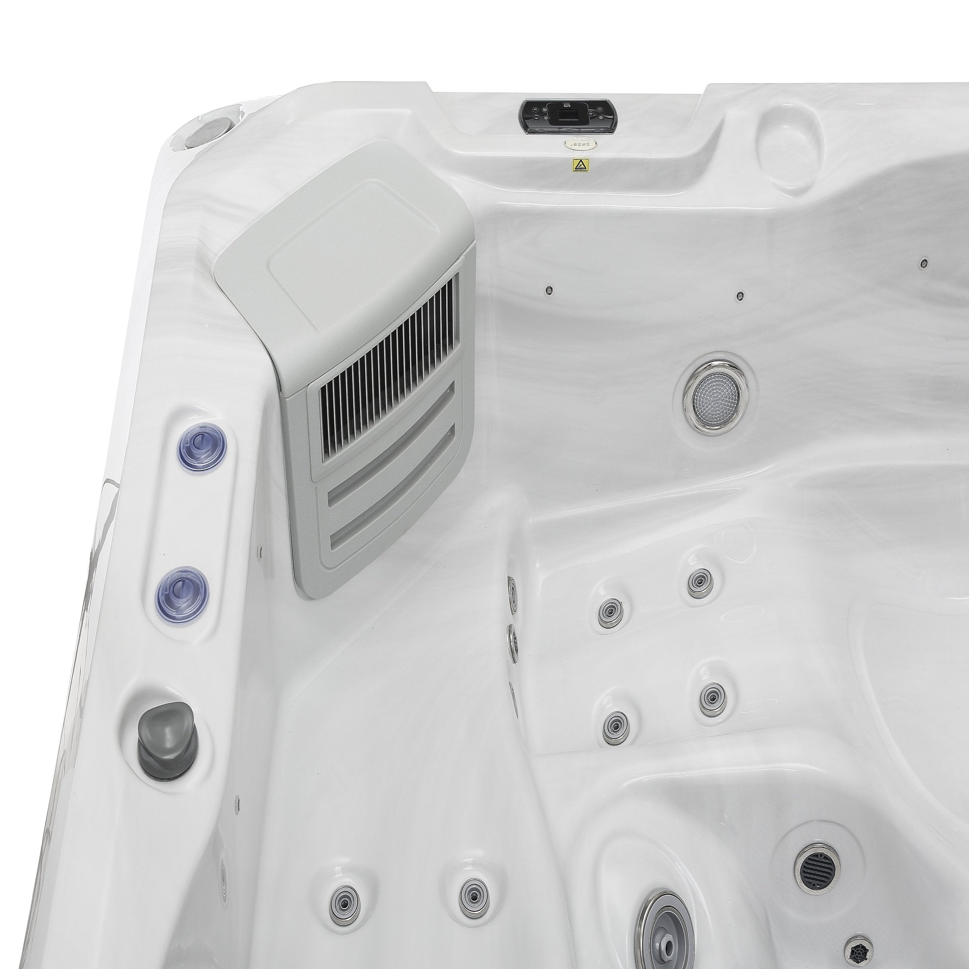 Luxury Freestanding 5-Person Square Outdoor Hot Tub EMPAVA-SPA3528