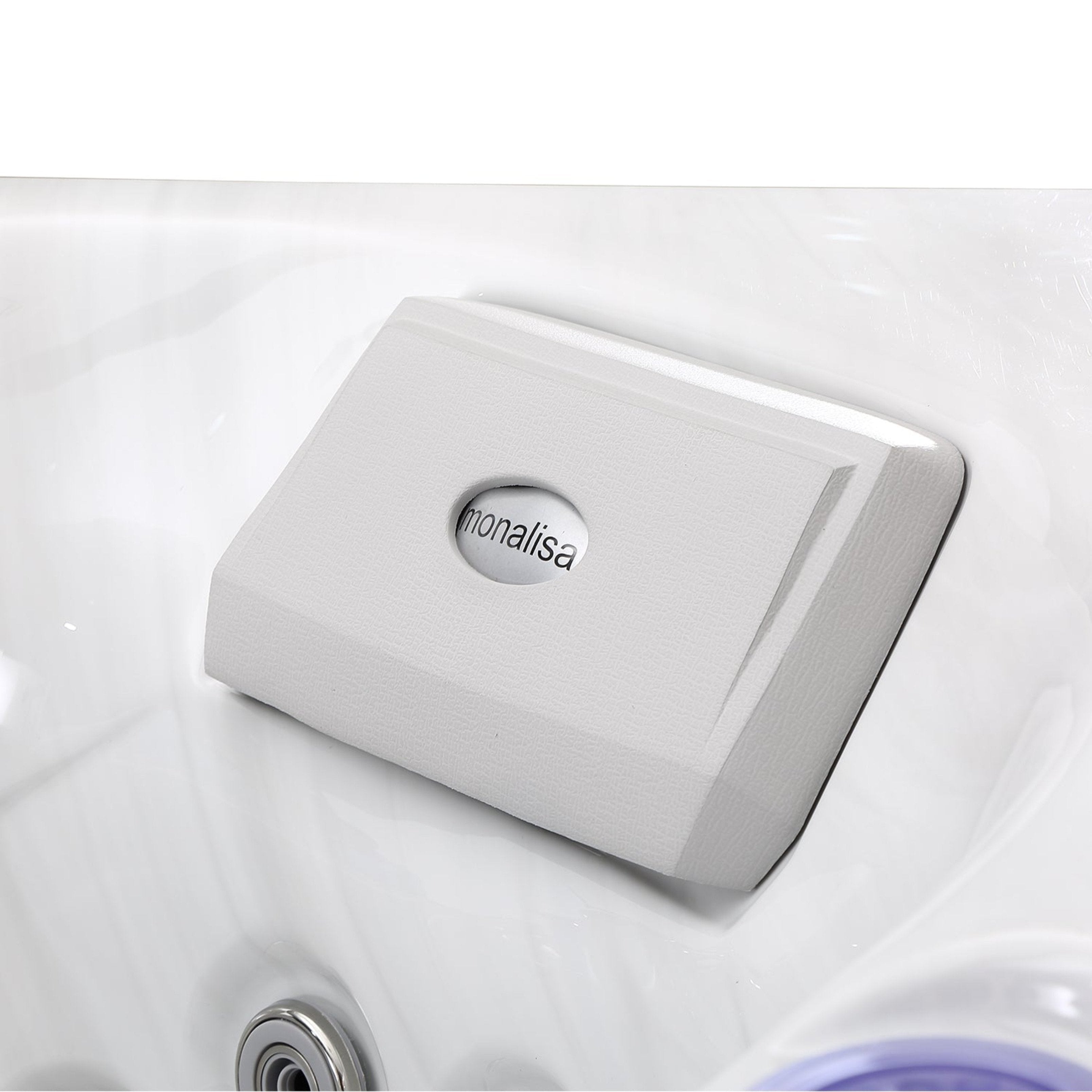 Luxury Freestanding 6-Person Square Outdoor Hot Tub EMPAVA-SPA3550