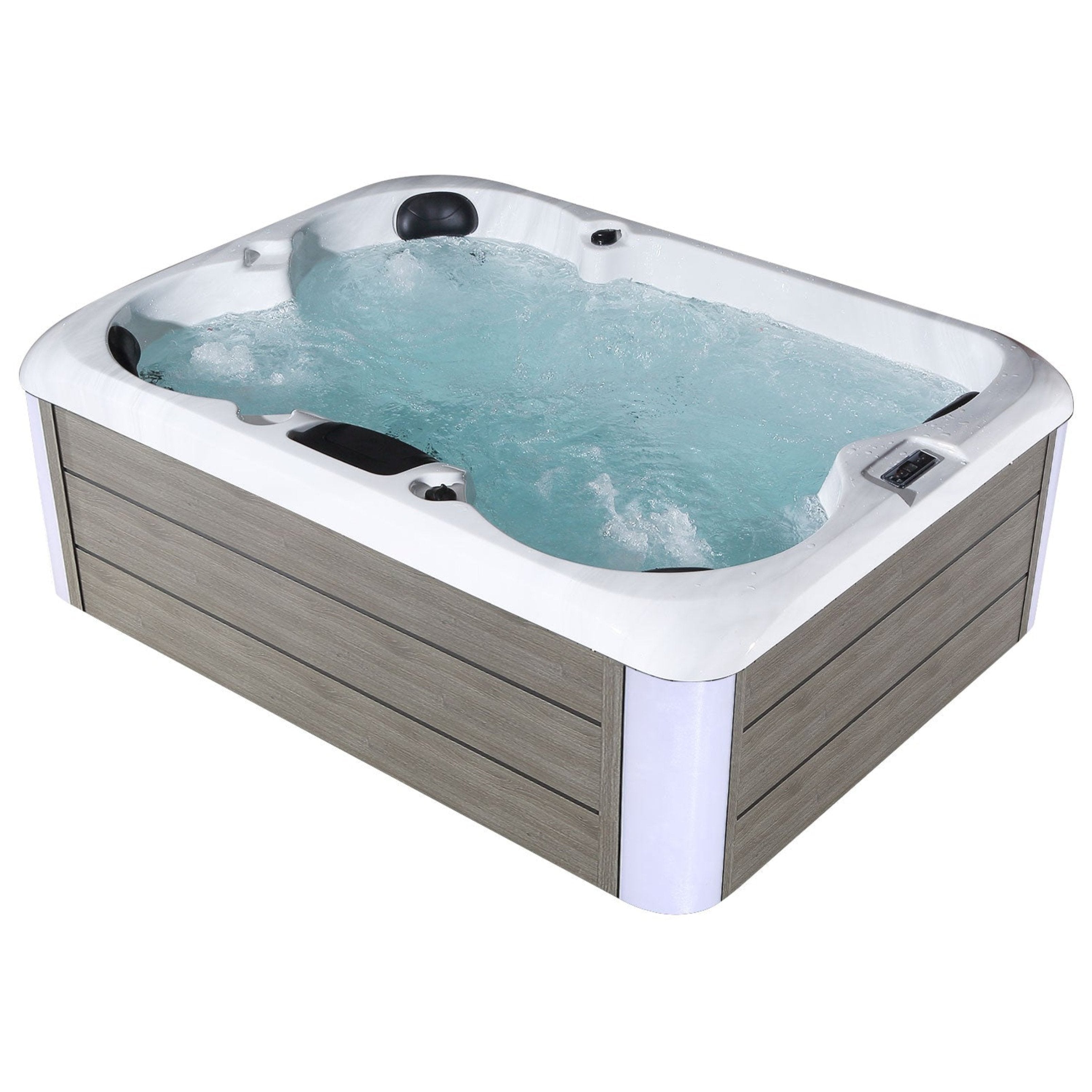 Luxury Freestanding 4-Person Rectangle Outdoor Hot Tub EMPAVA-SPA3527
