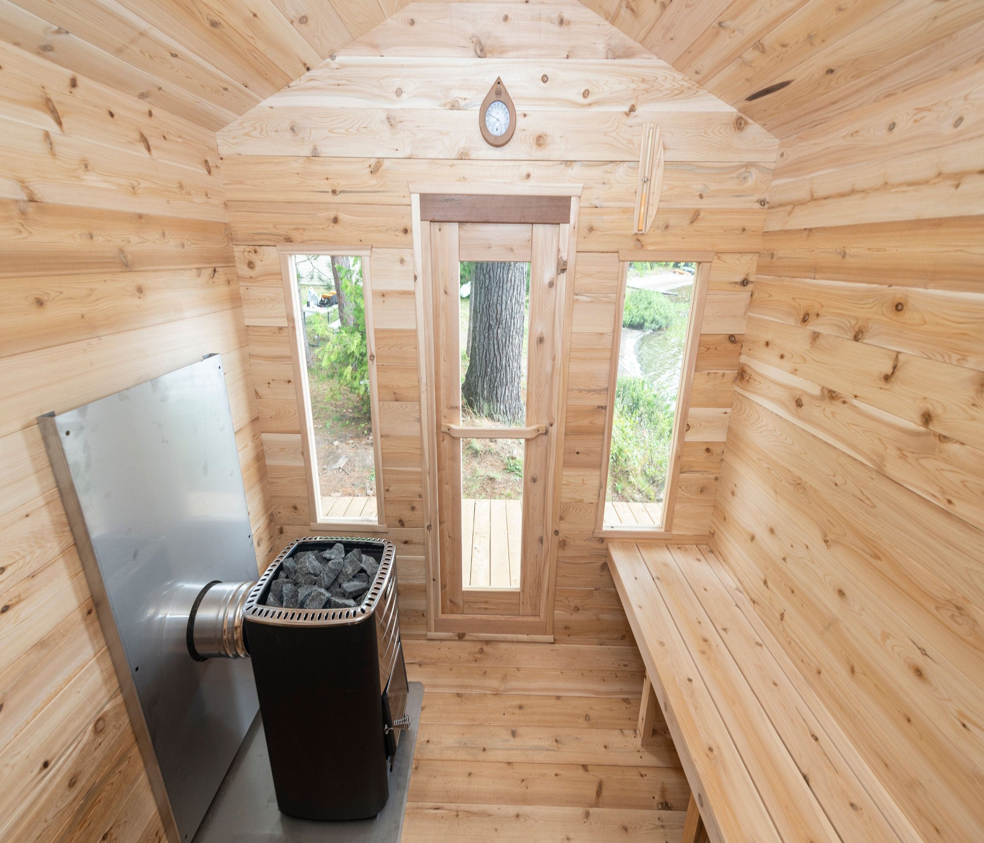 Dundalk Leisure Canadian Timber Georgian Cabin Sauna CTC88W