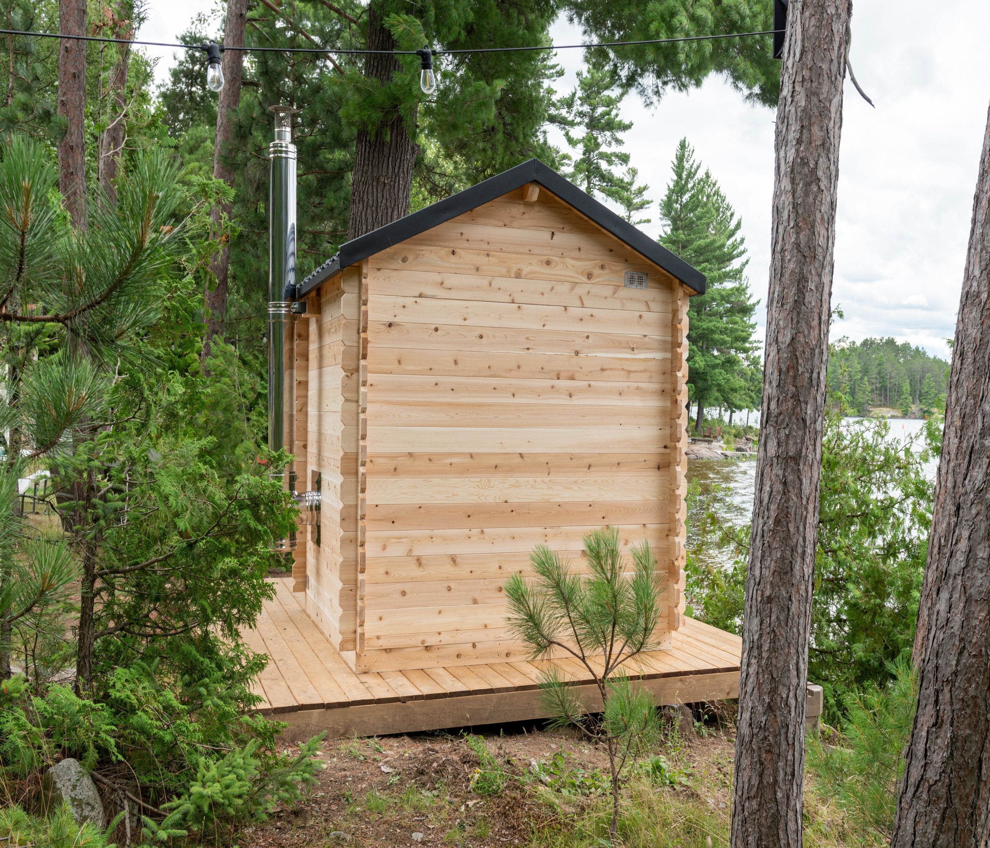 Dundalk Leisure Canadian Timber Georgian Cabin Sauna CTC88W