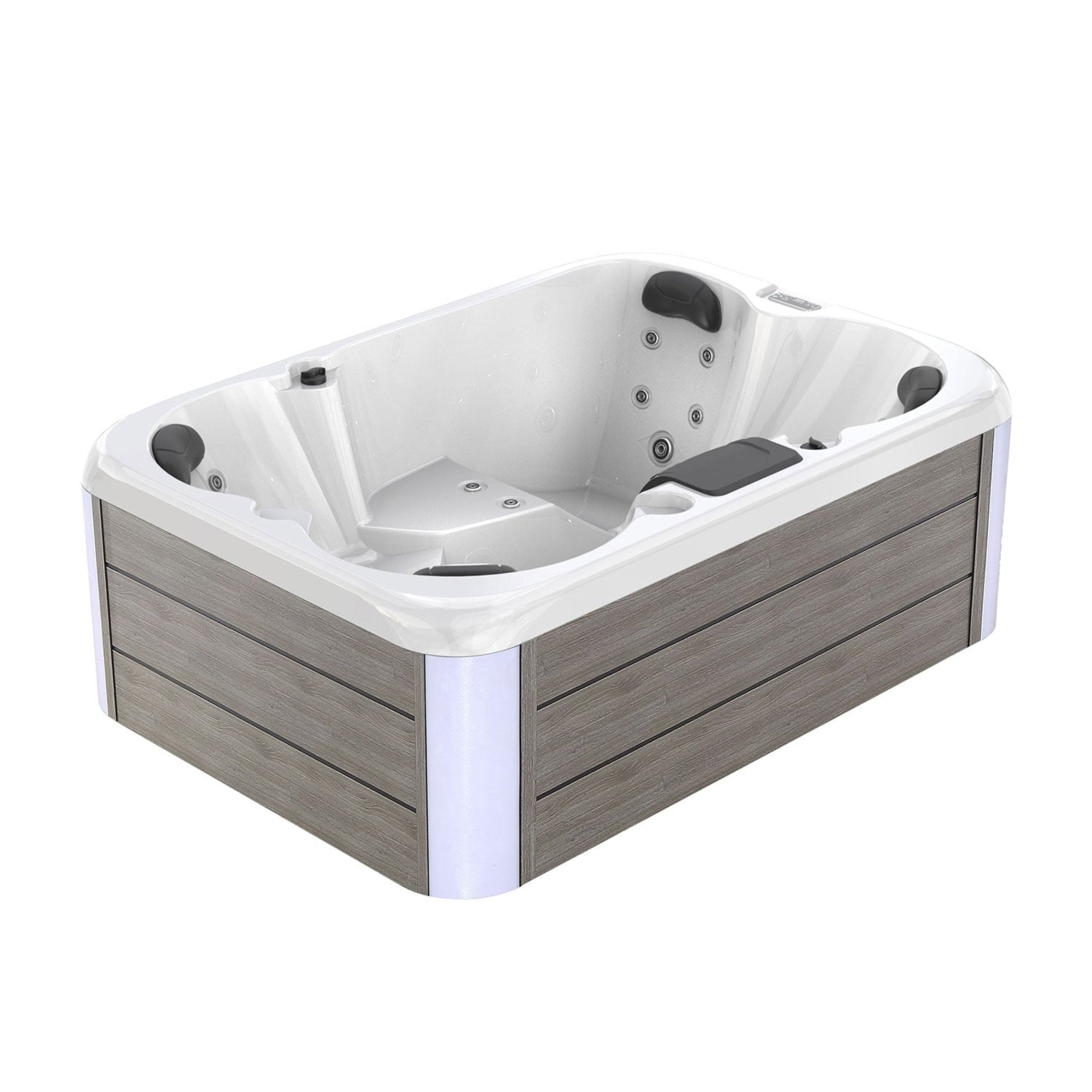 Luxury Freestanding 4-Person Rectangle Outdoor Hot Tub EMPAVA-SPA3527