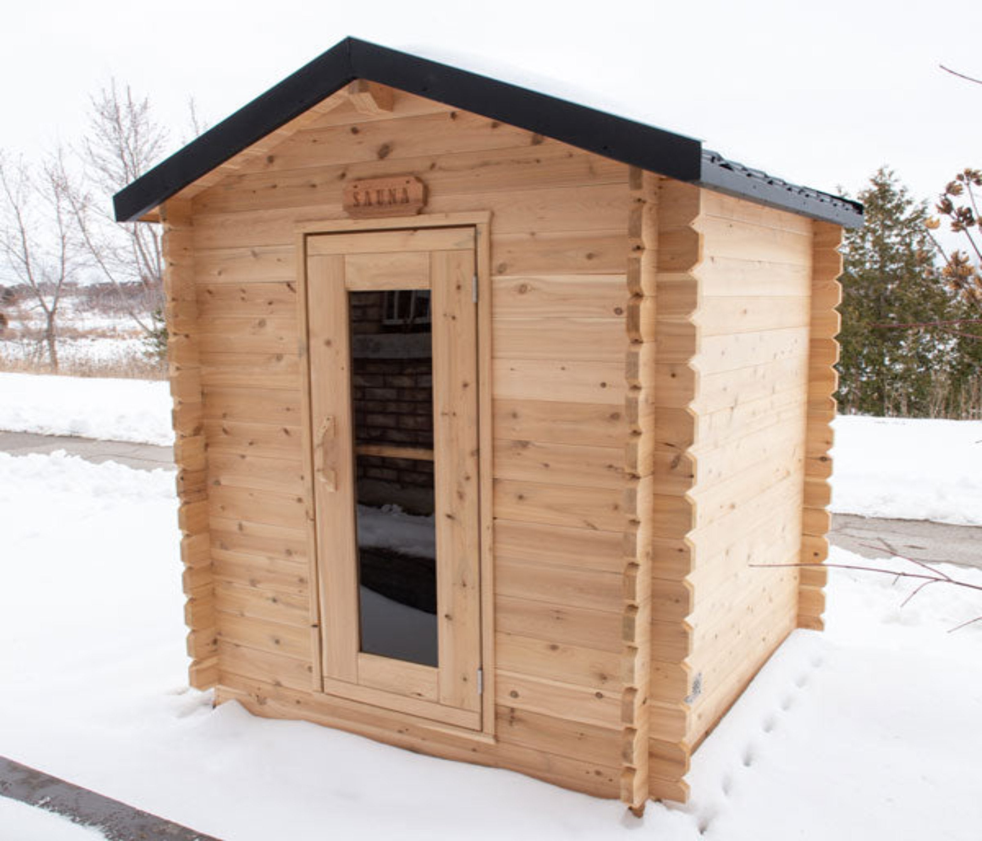 Dundalk LeisureCraft Canadian Timber Granby Cabin Sauna CTC66W