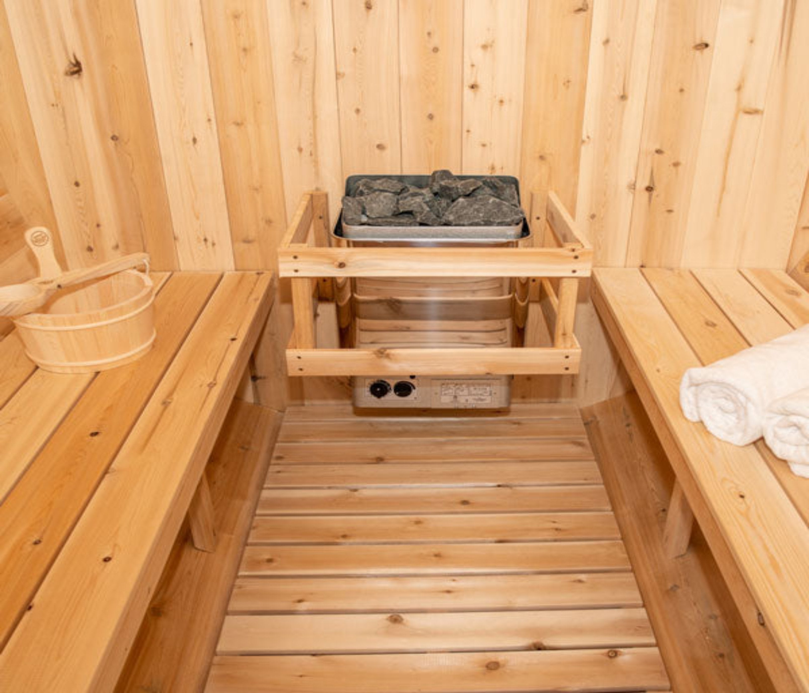 Dundalk LeisureCraft Canadian Timber Harmony Barrel Sauna CTC22W