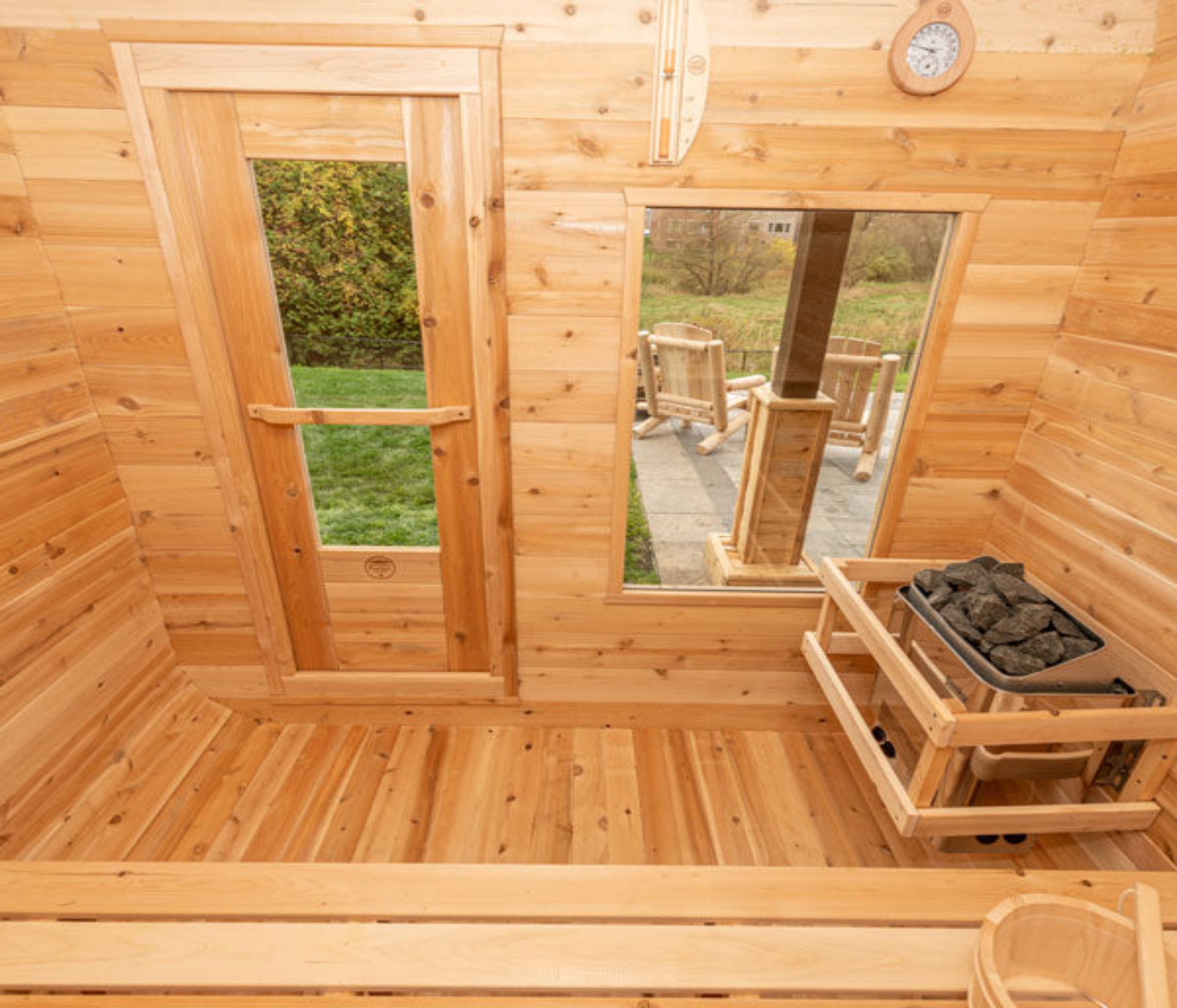 Dundalk LeisureCraft Canadian Timber Luna Sauna CTC22LU